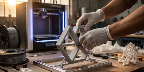 Quem fabrica letreiros comerciais com tecnologia 3D