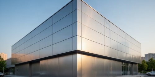 Qual fabricante produz fachadas em ACM para supermercados
