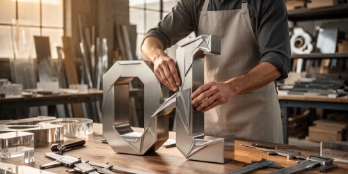 Onde produzir letreiros 3D com acabamento personalizado