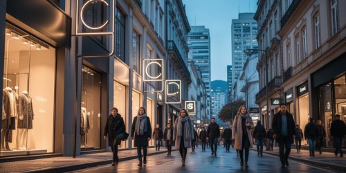Como aumentar a visibilidade com letreiros em Curitiba