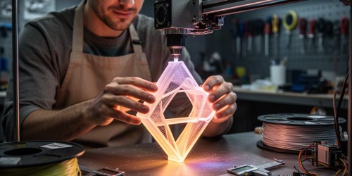 Quem desenvolve letreiros luminosos impressos em 3D