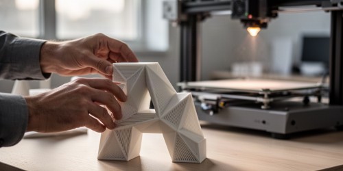 Como solicitar um projeto de letreiro em impressão 3D