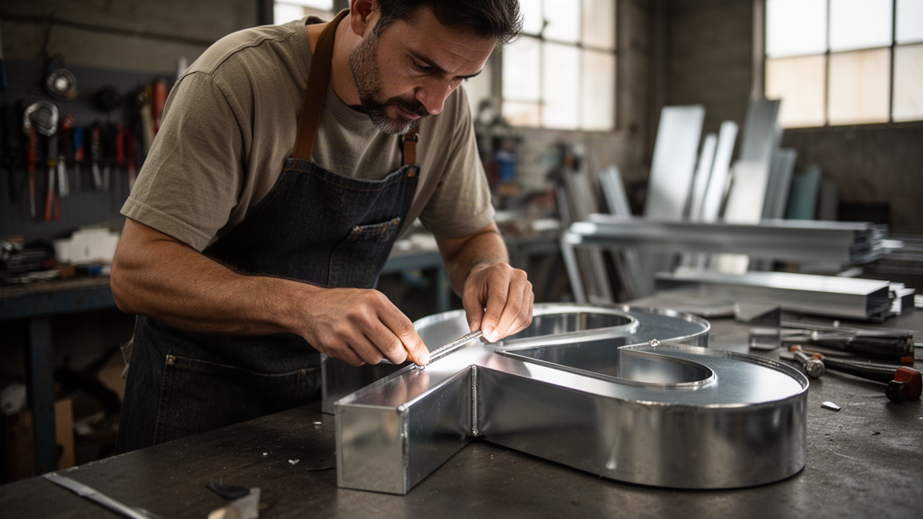 Como a qualidade técnica diferencia um fabricante de letreiros em Curitiba