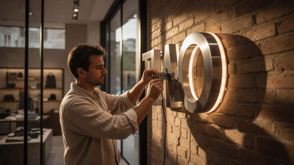 Por que as letras iluminadas ganharam tanto espaço no comércio