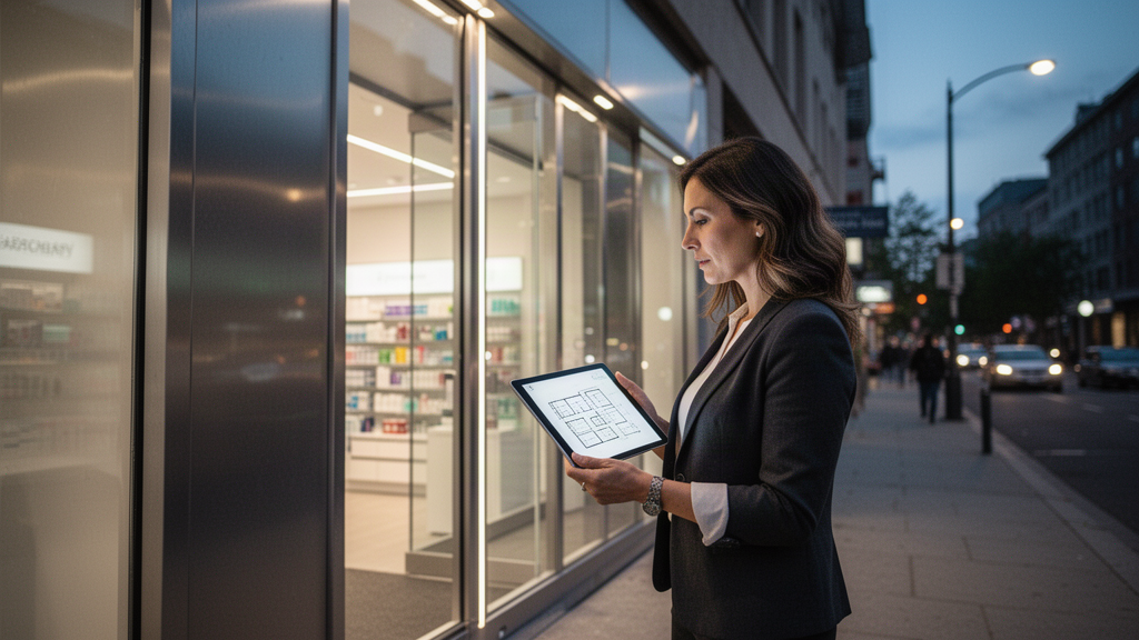 Por que a fachada de uma farmácia exige atenção especial