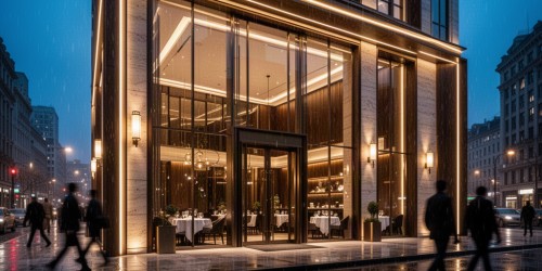 Por que restaurantes devem investir em fachadas iluminadas