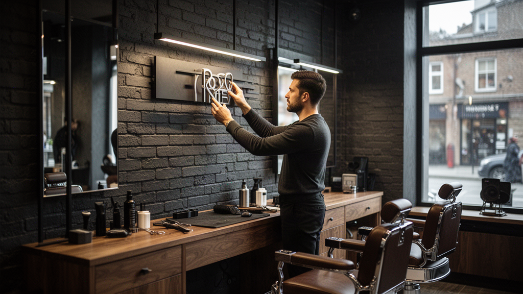Quando investir na comunicação visual da barbearia faz mais sentido