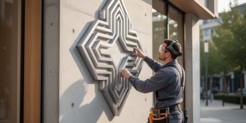 Quando renovar a fachada com um letreiro impresso em 3D