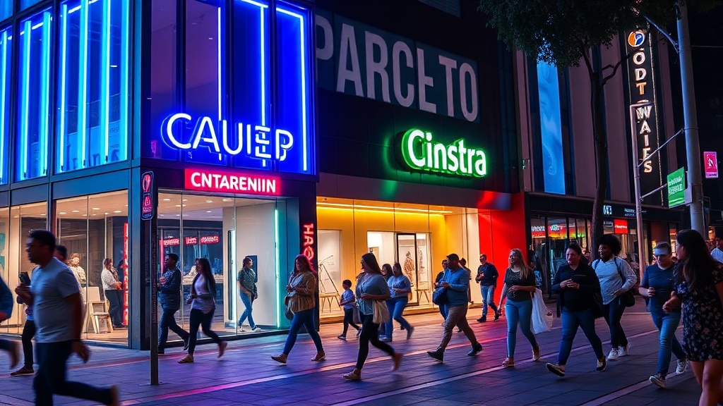 O impacto do neon para diferentes segmentos de negócio