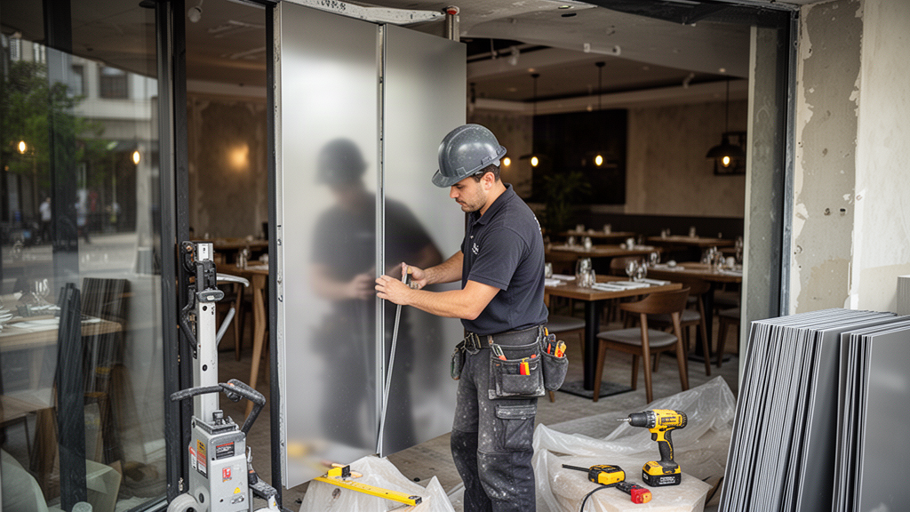 O que envolve uma fachada para restaurante