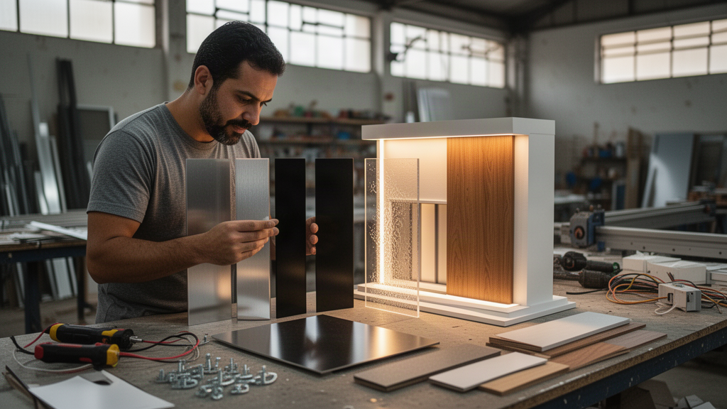 Materiais, acabamento e iluminação fazem diferença