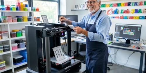 Quem fornece letreiros impressos em 3D para franquias