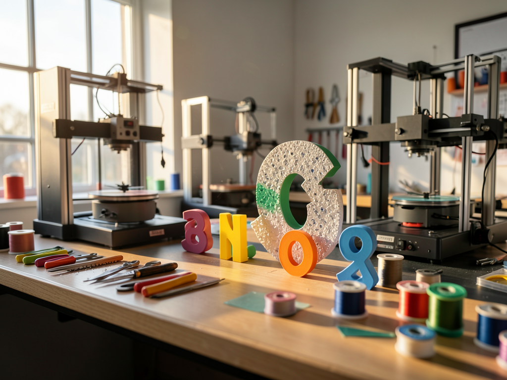 Quem cria letras personalizadas com impressão 3D?