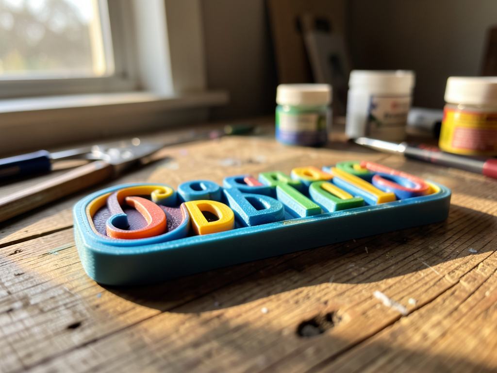 O que é o acabamento de letreiros impressos em 3D