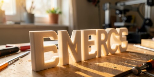 Quando usar iluminação LED em letreiros impressos em 3D