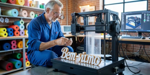 Como são fabricados os letreiros por impressão 3D