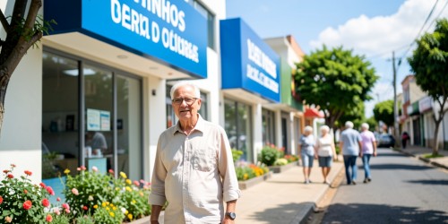 Letreiros de clínicas em Valinhos e legibilidade para idosos