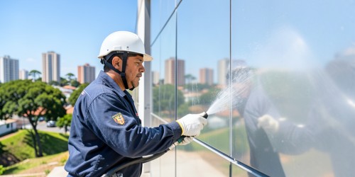 Limpeza de fachada em ACM em Itupeva sem danificar o painel