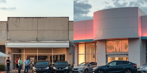 Letreiro certo pode dobrar visitas na loja de carros