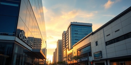Materiais mais usados em fachadas comerciais e suas vantagens