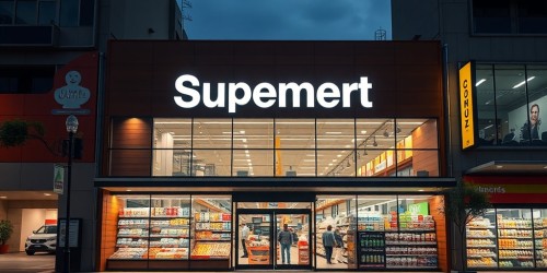 Dicas para destacar a fachada do seu supermercado na região