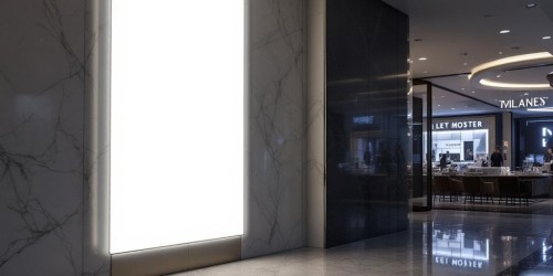 Letreiro led personalizado para lojas de  shopping