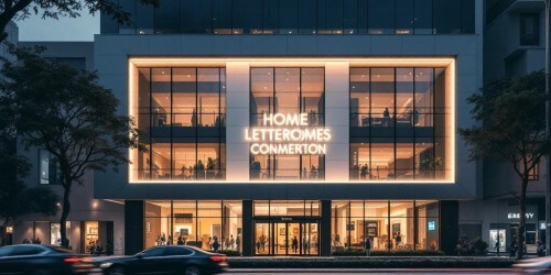 Letreiro led personalizado com alta durabilidade e economia