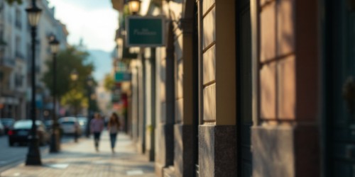 Fatores que aumentam visibilidade em ruas comerciais