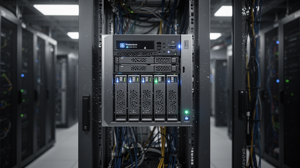 Como o QNAP protege seus dados contra falhas e ataques?
