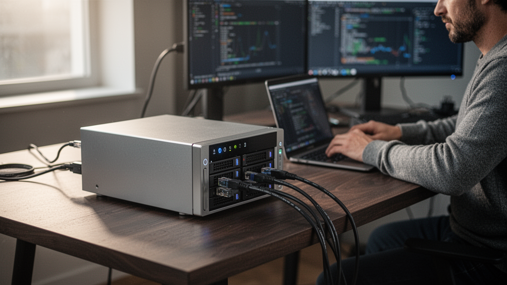 Como um NAS QNAP funciona na prática diária?