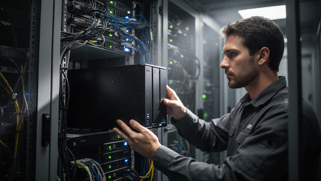 O que são as soluções de backup empresarial com QNAP e Synology?