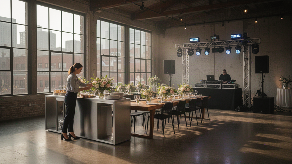 Entenda o que define um espaço de eventos com estrutura completa