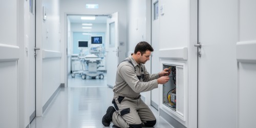 Quais áreas da clínica exigem manutenção frequente