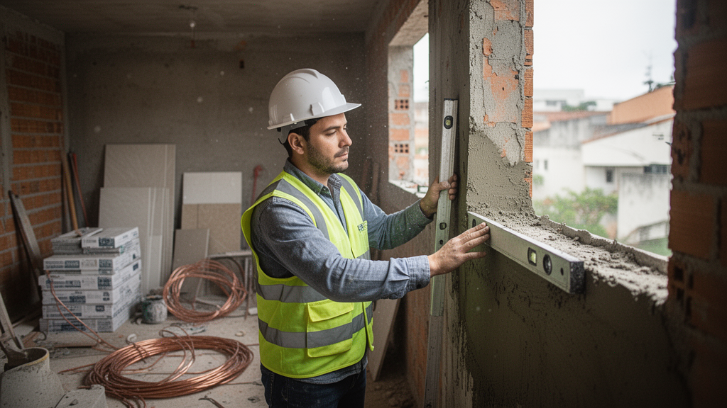 Como os serviços são executados no dia a dia da obra