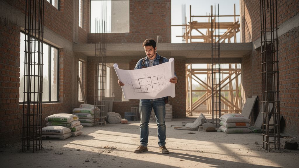 Etapas da construção e onde o dinheiro costuma ser aplicado