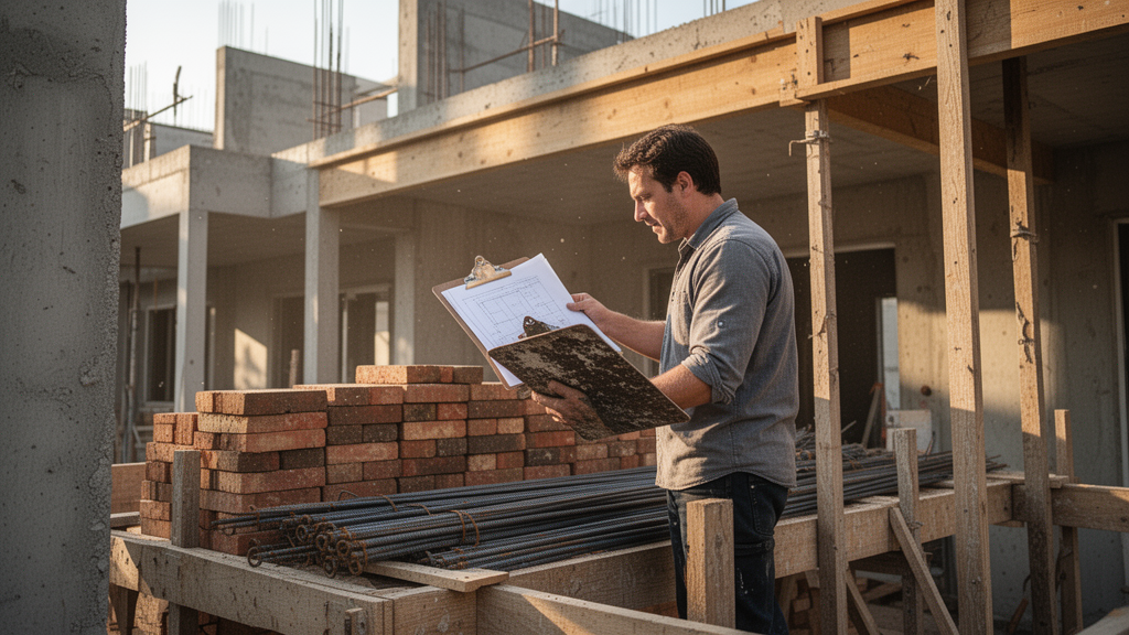 Como o controle de materiais funciona no dia a dia do canteiro