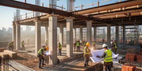 Como funciona a construção de edifícios