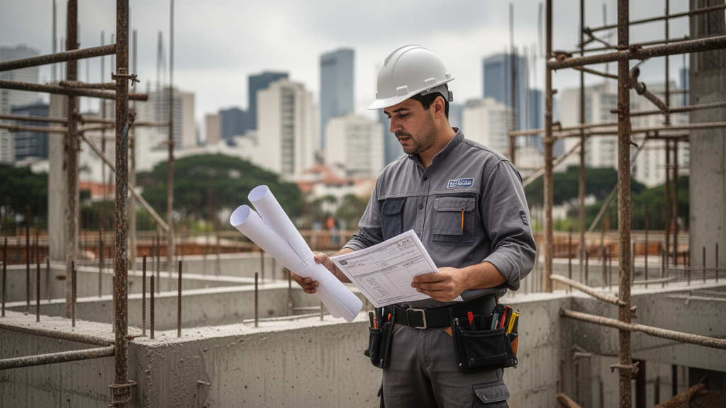 Documentos do imóvel e do responsável técnico que costumam entrar no processo