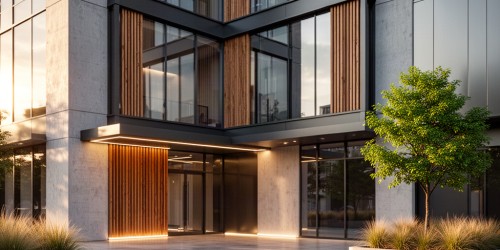 Como modernizar a fachada de um imóvel comercial