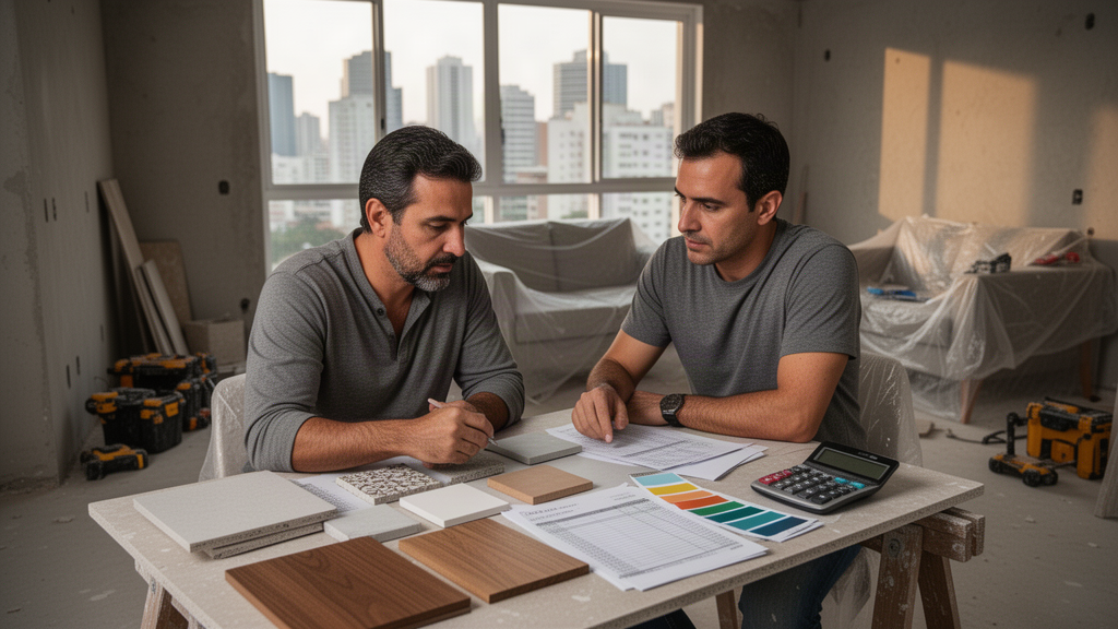 Custos, materiais e planejamento financeiro