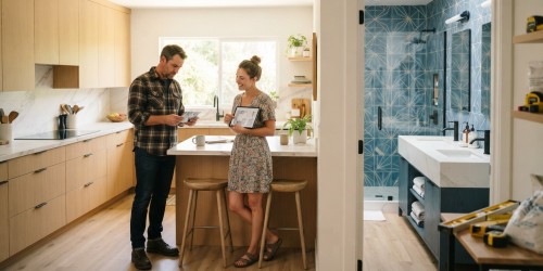 O que considerar antes de renovar cozinhas e banheiros