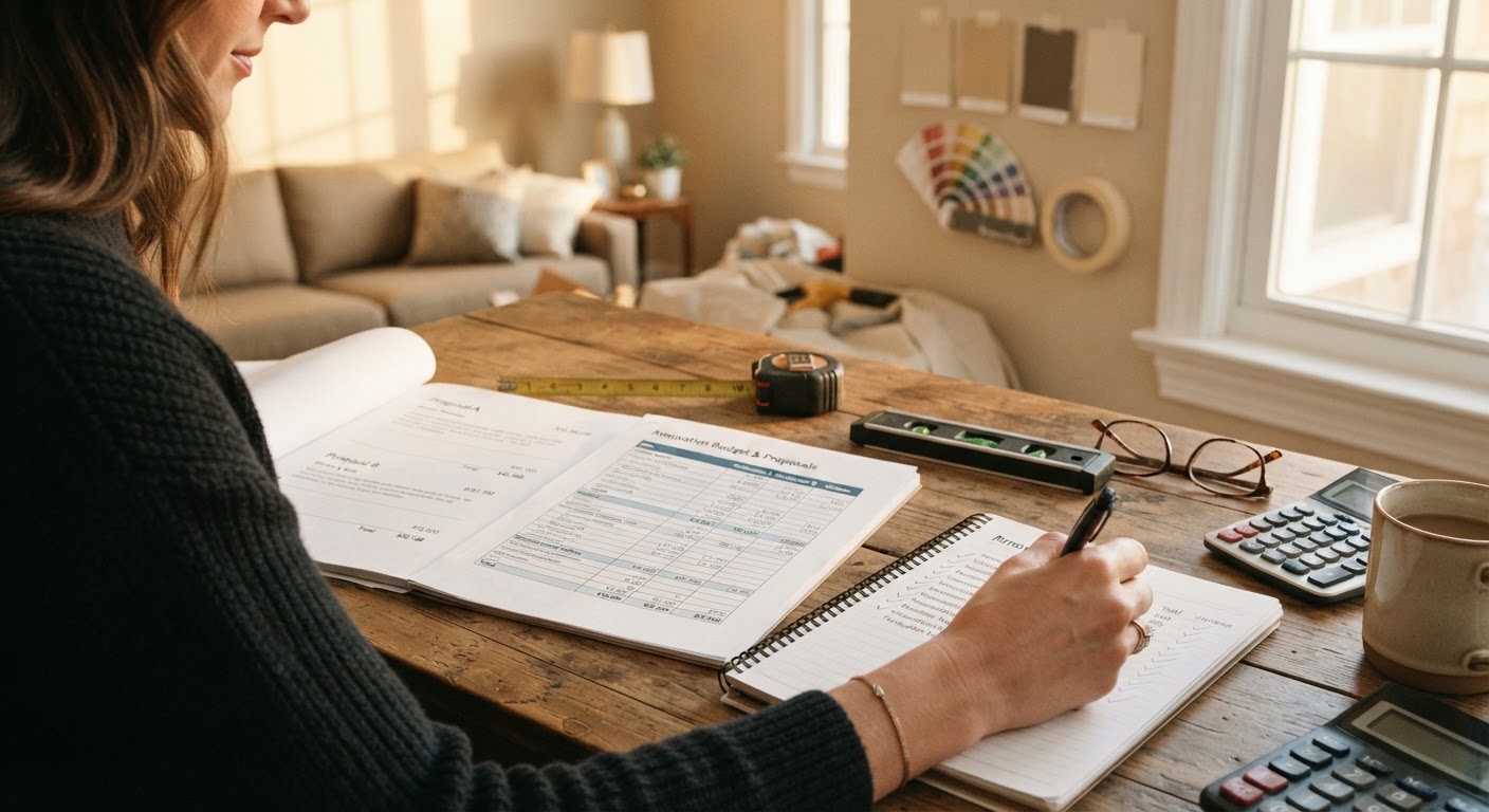 Como comparar propostas e controlar os gastos