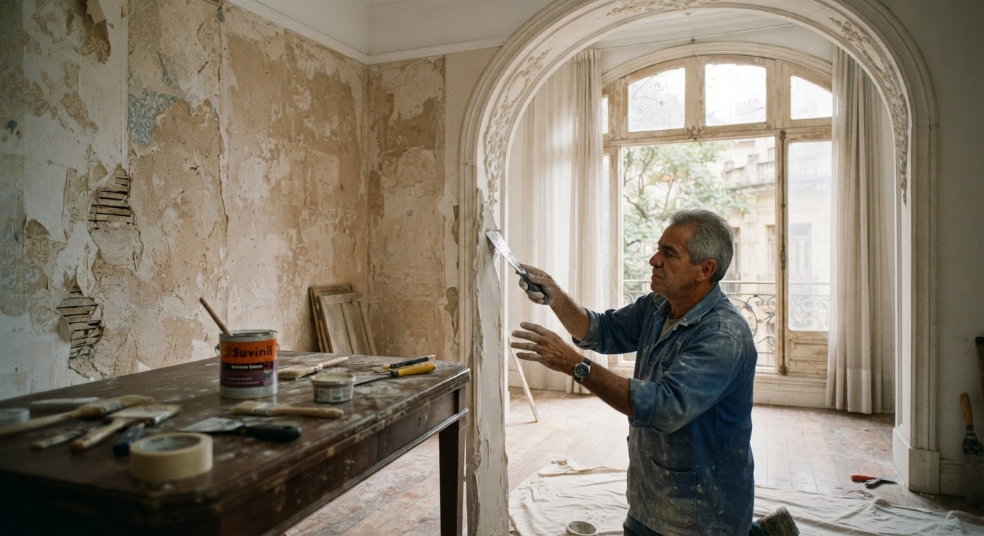 O que torna a renovação de um imóvel antigo mais complexa