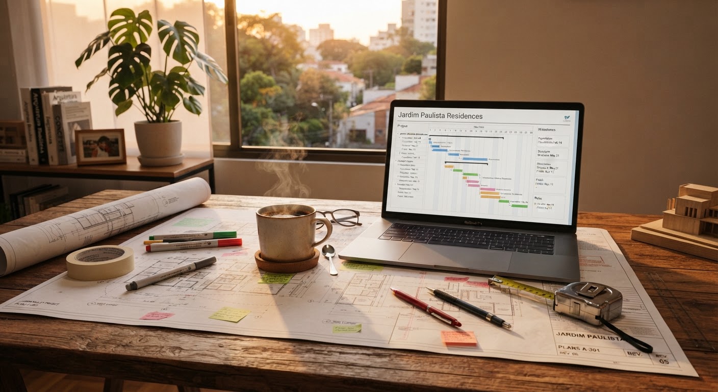 Como organizar o planejamento da obra