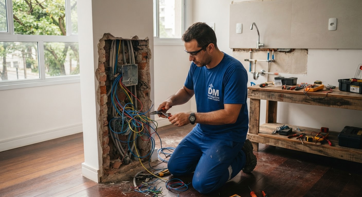 Instalações elétricas e hidráulicas merecem atenção