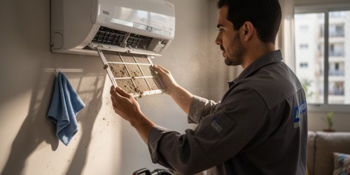 A importância da higienização do ar-condicionado para evitar doenças respiratórias