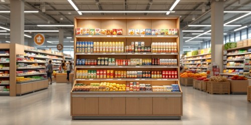Display de chão MDF: solução prática para promoções
