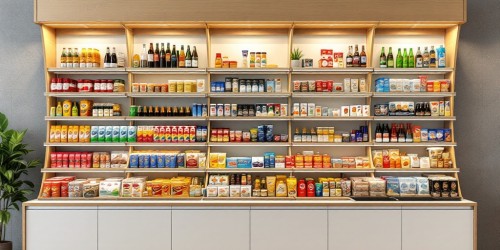 Display de chão MDF para lançamentos e ações promocionais