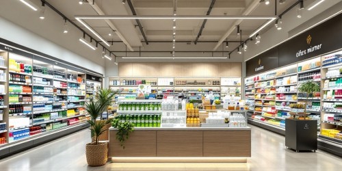 Benefícios do display de chão MDF para supermercados
