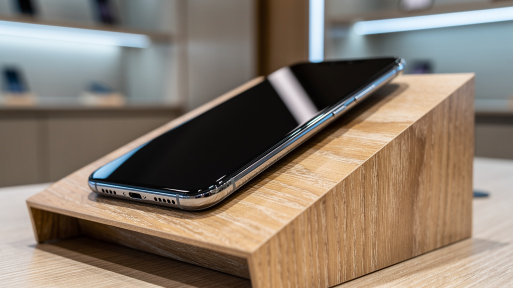 Vantagens de utilizar estruturas em MDF para destacar smartphones